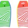Afbeelding van 41" Slick Zig Zag Bodyboard – Blauw en Geel
