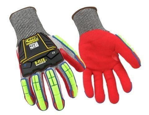 Beschermende skidockhandschoenen voor buitenactiviteiten met grip en comfort.
