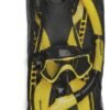 Reddingsvest voor watersport geel en zwart in draagtas.
