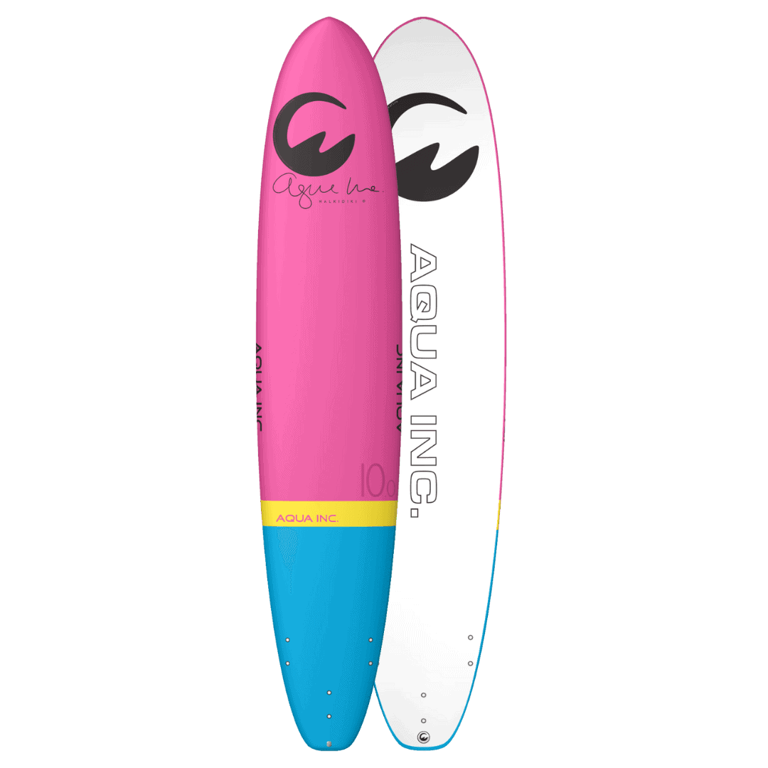 Kleurrijke surfplank voor recreatief gebruik en watersportplezier.