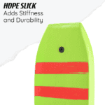 Hoge-resolutie skateboard met groene en rode design, geschikt voor buitenplezier.