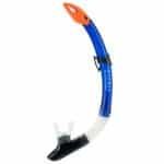Snorkel met blauw en oranje ontwerp voor buitenactiviteiten en waterpret.