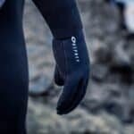 Handschoen voor buiten sporten, zwarte OSI PREV handschoen met grip en comfort.