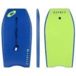 Opblaasbare skimboard met turquoise en groene kleur voor buitenplezier en waterpret.