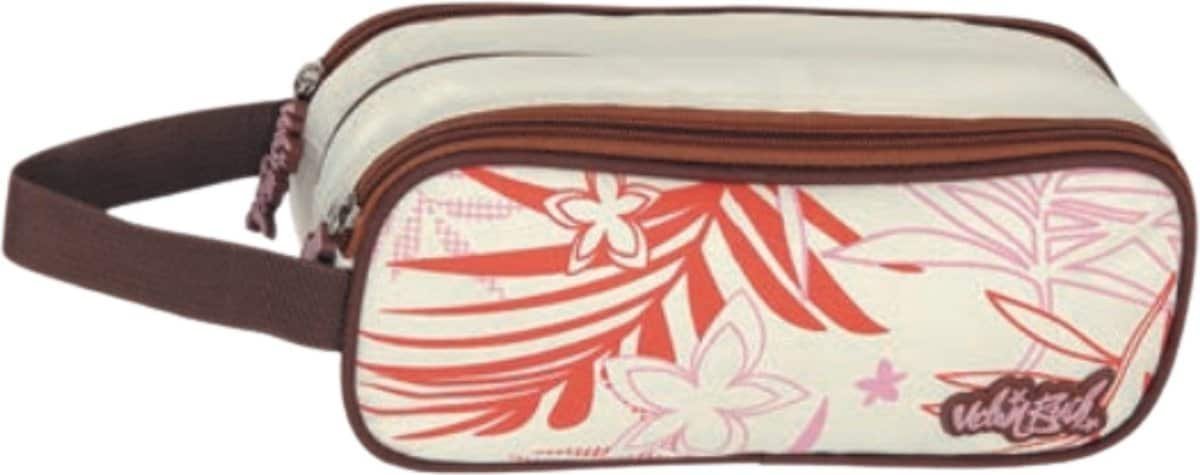 Schoudertas met bloemendesign voor buitenactiviteiten en skate accessoires.