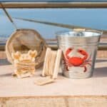 Krab en zeepaardje speelgoed en strandaccessoires voor buitenplezier.
