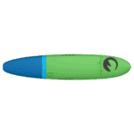 Kleurige opblaasbare surfplank voor watersport en buitenactiviteiten.