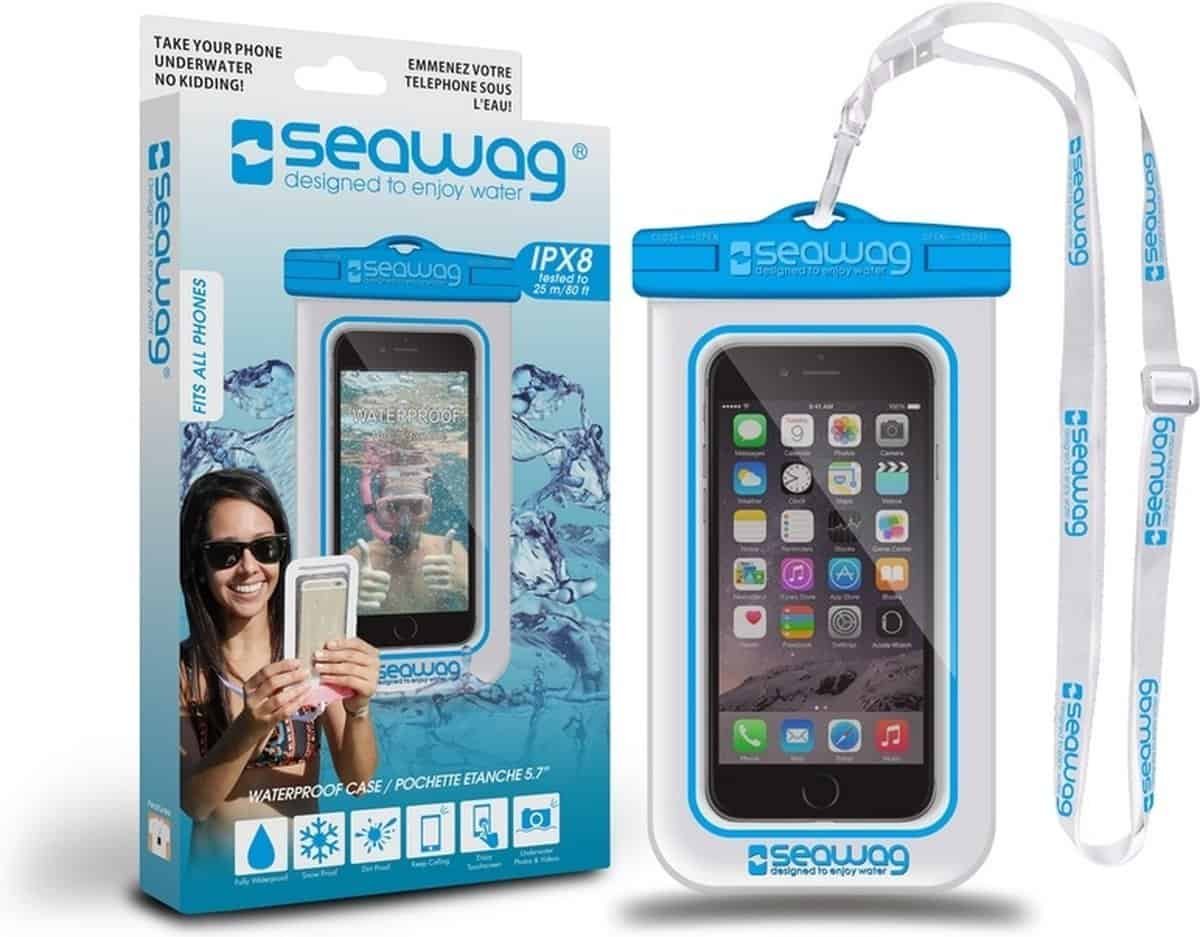 Waterdichte telefoonhouder voor onderwater gebruik - waterproof case seawag.