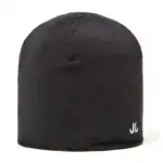Warm zwart muts voor buiten, ideaal voor wintersport en koude dagen.