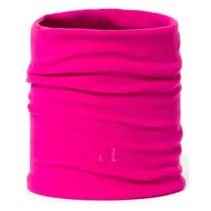 Flexibele roze buff voor buitenactiviteiten en sportieve avonturen.