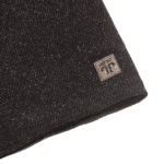 Glitterachtig zwart skatepresen met Tretorn logo.