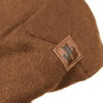 Zadel van suède met JUB logo - outdoor skateboard en surfaccessoires voor buitenplezier.