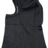 Zwart gezichtsmasker voor outdoor sportactiviteiten.