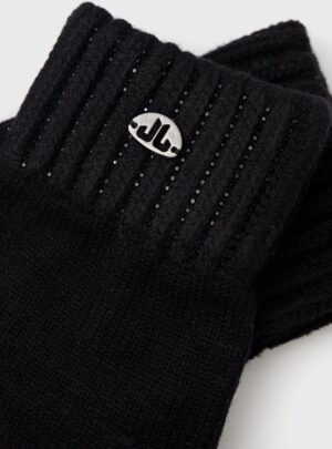 Ski handschoenen met logo detail, warm en comfortabel voor winteractiviteiten.