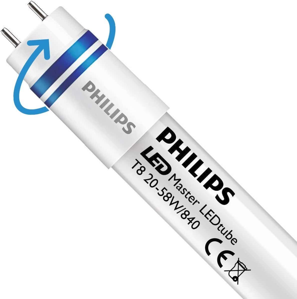 Duurzame Philips LED tube met energiezuinig ontwerp en hoge helderheid.