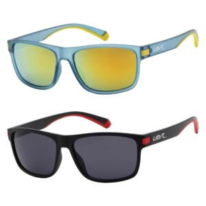 Urban Beach Rechthoekige Sportzonnebril – UV400 Bescherming
