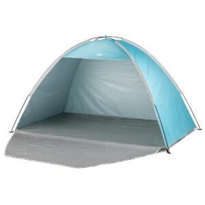 Yello strandtent – Sky Blue – met UPF50+ en ritssluiting