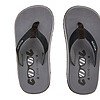 Cool Shoe Corp. Original Coal herenslippers – bovenaanzicht van beide slippers op witte achtergrond