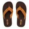 Cool Shoe Corp. Cloud Brown Heren Slippers met ergonomisch voetbed bovenaanzicht