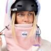 Warm oudoor neck warmer en face masker voor winter, skisport en sneeuwpret.