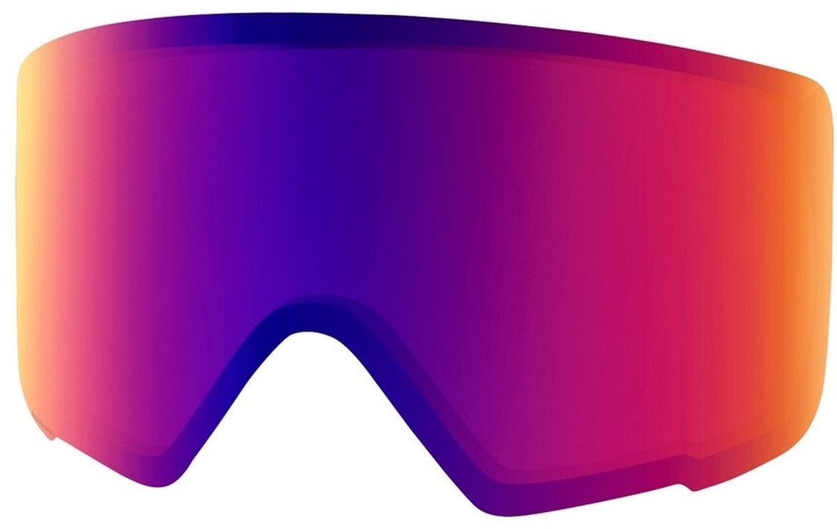 Goggle snowbril met polariserende lens voor wintersport en skiën.