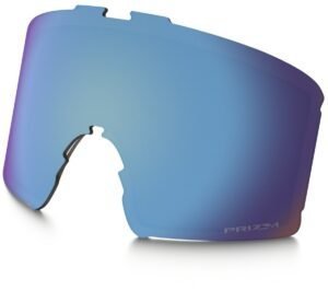 Geslepen zonnebril lens met Prizm-technologie voor optimale zichtkwaliteit.