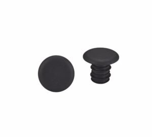 Chilli Bar Ends Street voor CrMo T-Bar - 2 stuks - Zwart - 19 mm