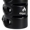 Clamp Chilli Clamp HIC 3-bouts matzwart front met Chilli-logo