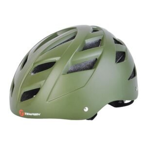 Skatehelm Tempish Marilla matgroen bowl-schaal met ventilatieopeningen