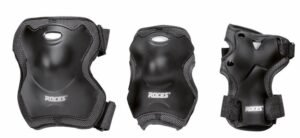 Skate-Schutzset ROCES Super mit Hartschalenkappen