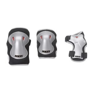 Protection pour patins ROCES Super set gris avec coques dures