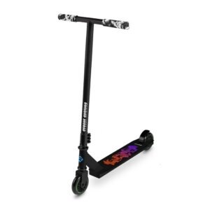 Stuntstep Street Surfing Trickster met gumkleurige 100mm wielen