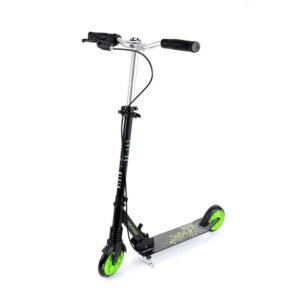 Tempish Nixin kinderstep zwart antislip deck en verstelbaar stuur