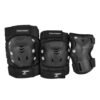 Skatebescherming Tempish Taky set met zwarte harde caps