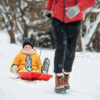 Prosperplast Hornet Kinder Slee Blauw – Met Remmen en Trekkoord