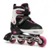 Champz Kinder Skeelers Verstelbaar – Pro ABEC-9 Semi-Softboot – Roze