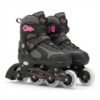 Champz Kinder Skeelers Verstelbaar – Gevorderd Semi-Softboot – Zwart/Roze