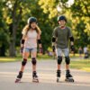 Champz Kinder Skeelers Verstelbaar – Pro ABEC-9 Semi-Softboot – Roze