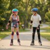 Champz Kinder Skeelers Verstelbaar – Pro ABEC-9 Semi-Softboot – Roze