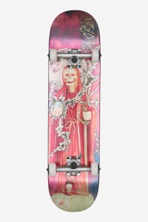 Globe G1 Downtown Doom Silver/Red 8.0″ - Skateboard Compleet