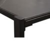 Hartman Mallorca Balkonset Zwart – 2 Persoons Aluminium Loungeset met Tafel