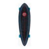 Santa Cruz Screaming Hand Pintail longboard 9.2 black blue griptapezijde