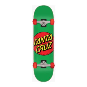 Santa Cruz Classic Dot Mid complete skateboard groen