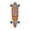Santa Cruz Foxy Sun Pintail longboard 9.2 multicolored bovenaanzicht