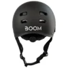 Boom Stay Safe Professional skatehelm zwart zijaanzicht