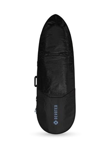 Devoted Fish Lite (5mm) boardbag 5'10" zwart