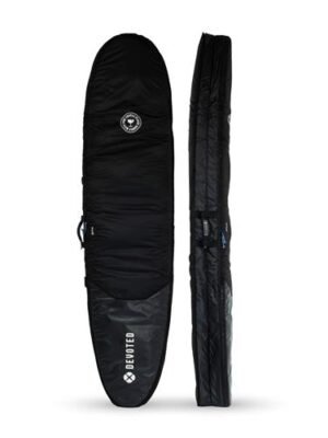 Devoted Longboard Travel (10mm) boardbag 8'0" zwart