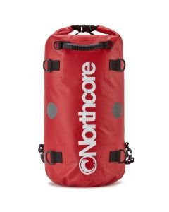 Northcore waterdichte dry bag rugzak 40L rood