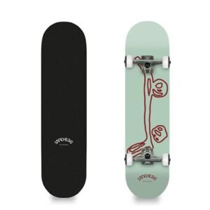 Sancheski Mini Logo 7.75 inch skateboard in groen