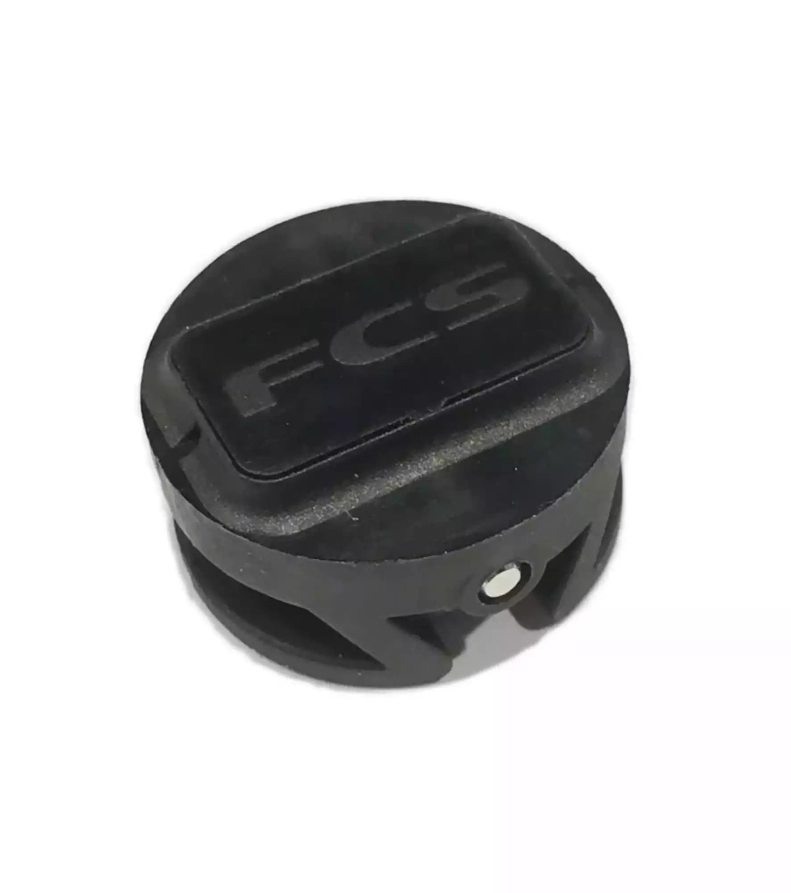 FCS leash plug in zwart